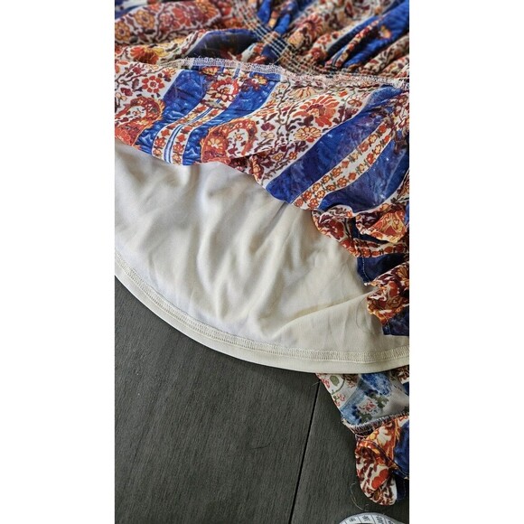 Show Me Your Mumu Leelee Ruffle Mini Dress Off Shoulder Sheer Size Small - Picture 8 of 8